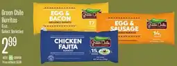 Jewel-Osco Green Chile Breakfast Burritos offer