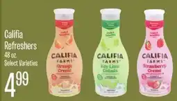 Jewel-Osco Califia Refreshers offer