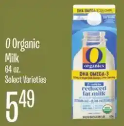 Jewel-Osco O Organics milk offer