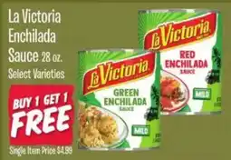 Jewel-Osco La Victoria enchilada sauce offer