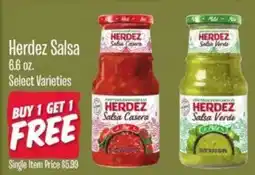 Jewel-Osco Herdez Salsa offer