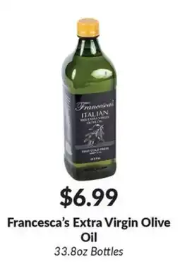 Woodman's Francesca's Extra Virgin Olive Oil offer