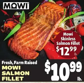 Mowi salmon fillet