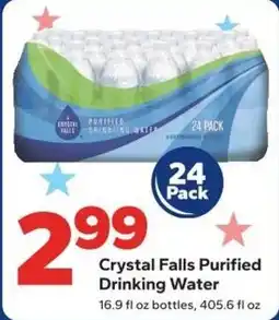 Save a Lot Crystal Falls Purified Drinking Water offer