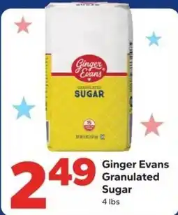 Save a Lot Ginger Evans Granulated Sugar offer