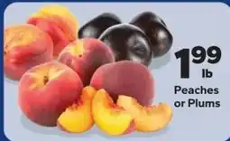 Save a Lot Peaches or Plums offer