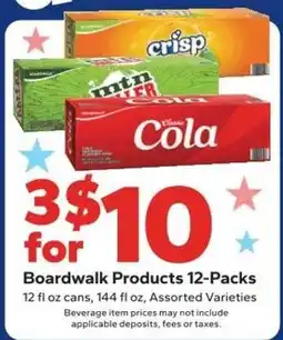 Save a Lot Boardwalk Products 12-Packs offer