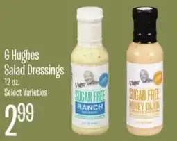 Jewel-Osco G Hughes salad dressings offer
