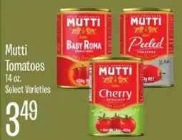 Jewel-Osco Mutti tomatoes offer