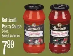 Jewel-Osco Botticelli pasta sauce offer