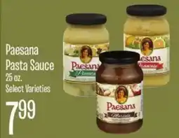 Jewel-Osco Paesana pasta sauce offer