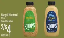 Jewel-Osco Koops' Mustard offer
