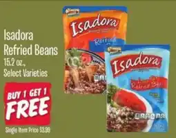 Jewel-Osco Isadora Refried Beans offer