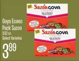 Jewel-Osco Goya Econo Pack Sazon offer