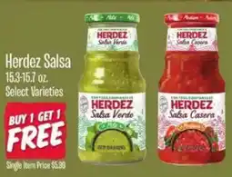 Jewel-Osco Herdez Salsa offer