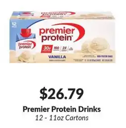 Woodman's Premier Protein Drinks offer