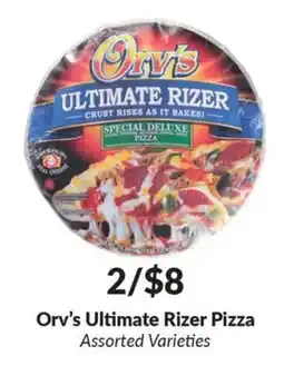Woodman's Orv's Ultimate Rizer Pizza offer