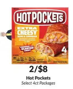 Woodman's Hot Pockets Select 4ct Packages offer