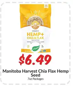 Woodman's Manitoba Harvest Chia Flax Hemp Seed offer