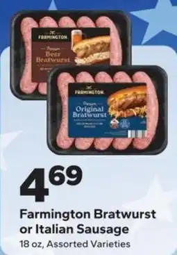Save a Lot Farmington Bratwurst or Italian Sausage offer
