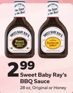 Save a Lot Sweet Baby Ray's BBQ Sauce offer