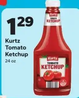 Save a Lot Kurtz tomato ketchup offer