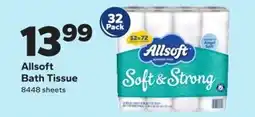 Save a Lot Allsoft bath tissue offer