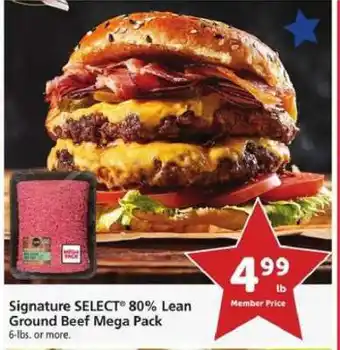 Signature SELECT 80% Lean Ground Beef Mega Pack