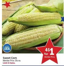 Safeway Sweet Corn offer