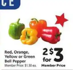 Safeway Bell Pepper offer