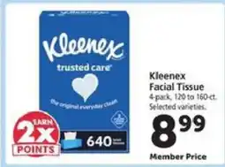 Safeway Kleenex Facial Tissue offer
