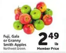 Safeway Fuji, Gala or Granny Smith Apples offer