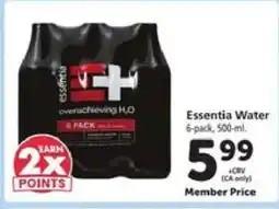 Safeway essentia Water offer
