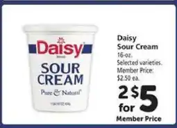 Safeway Daisy Sour Cream offer