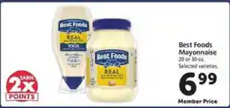 Safeway Best Foods Mayonnaise offer