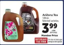 Safeway Arizona Tea offer