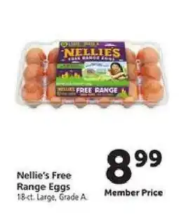 Safeway Nellie’s Free Range Eggs offer