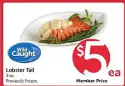 Safeway Lobster Tail offer