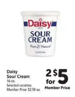 Safeway Daisy Sour Cream offer