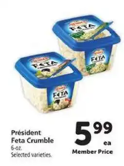 Safeway President Feta Crumble offer