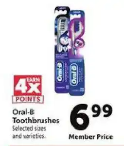 Safeway ORAL-B TOOTHBRUSHES offer