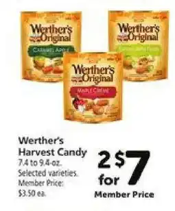 Safeway Werther's Harvest Candy offer