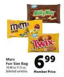 Safeway Mars Fun Size Bag offer