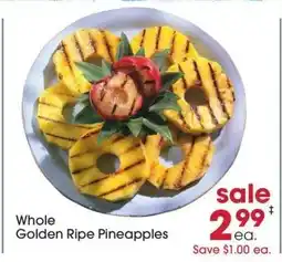 Giant Eagle Whole Golden Ripe Pineapples offer