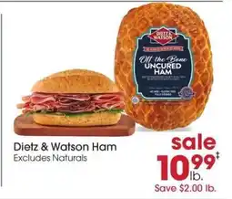 Giant Eagle Dietz & Watson Ham offer