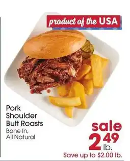 Giant Eagle Pork Shoulder Butt Roasts offer