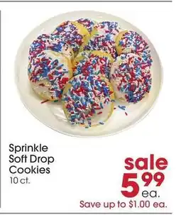 Giant Eagle Sprinkle Soft Drop Cookies offer