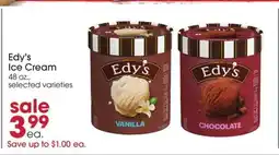 Giant Eagle Edy's Ice Cream offer