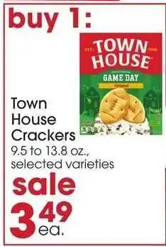 Giant Eagle Town House Crackers offer