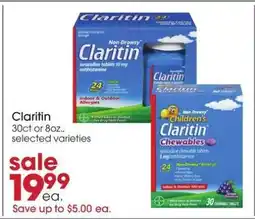 Giant Eagle Claritin offer